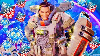 Apex Legends SoloNo Fill Crazy Gibraltar Gibby Gameplay  22 Kills 6k Damage Season 21 [upl. by Germana]