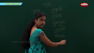 Marathi Vyanjan  मराठी व्यंजन  Learn Marathi Alphabets  Pebbles Marathi [upl. by Gerdy]