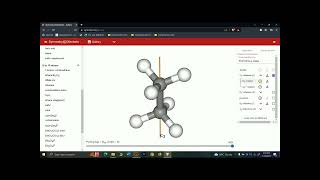 Symmetry in Ethane Staggered Form  D3d Point Group [upl. by Aciemaj]