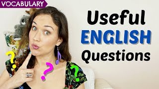 ENGLISH QUESTIONS for Conversations with Native Speakers [upl. by Lednam]