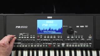 Korg Pa600 Video Manual  Part 1 Introduction and Navigation [upl. by Medina]