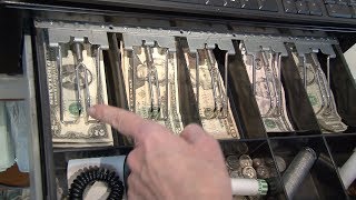 Where do 2 bills go in a cash register  bonus from the 2 dollar bill documentary [upl. by Eelarat]