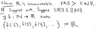 Set theory different sizes of infinity [upl. by Dasteel]