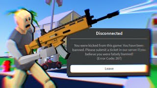 I Used FREE Strucid HACKS And I Got BANNED Roblox [upl. by Bennink]