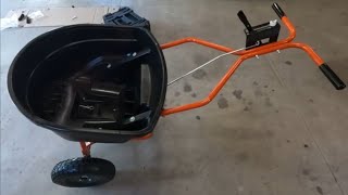 How To Assemble Agri Fab 130 lb Push Spreader [upl. by Kciv235]