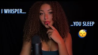 ASMR I Whisper You Sleep 500 Sensitivity [upl. by Anha]