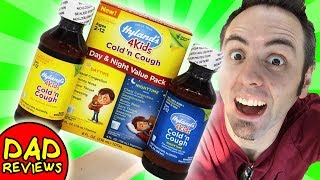 HOMEOPATHIC MEDICINE FOR KIDS  Hylands Cough and Cold Review [upl. by Nadbus693]