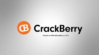 Handson with an early build of BlackBerry 103 [upl. by Selim849]