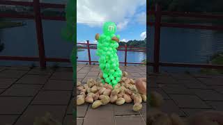 Whats going on with these candy people Fun 3d design every day3d vfx shorts video [upl. by Aicatsue544]