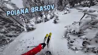 POW DAY POIANA BRASOV  FreerideOffpiste [upl. by Baoj429]