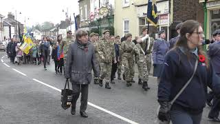 4K 23 11 12 HOLBEACH REMEMBRANCE SUNDAY [upl. by Arihs44]