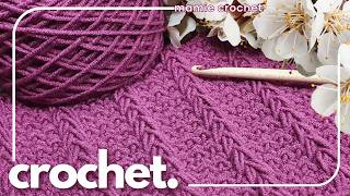 💗 CROCHET  POINT FLAMINGO FACILE ET UN RENDU SUBLIMISSIME 💗💗💗MamieCrochet [upl. by Kidd]