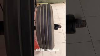 wheel alignment rotating wheel balancing auto shorts [upl. by Storfer597]