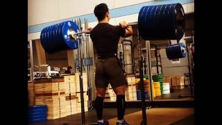 Toshiki Yamamoto front rack holds 350KG [upl. by Aneda]