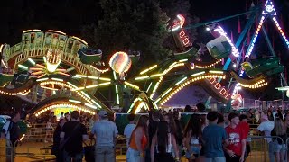 Monmouth County Fair 2024 Carnival Rides Shows Midway [upl. by Antipas204]