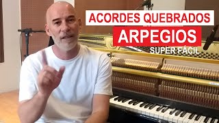 🎵 INTERVALOS ACORDES ARPEGIOS ACORDES QUEBRADOS Y ARPEGIOS QUEBRADOS Clases de PIANO 🎹 [upl. by Laux]