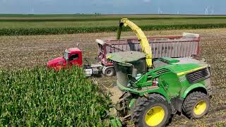 Harvesting 1500 Acres of Corn Silage in Just 6 Days [upl. by Ferree]