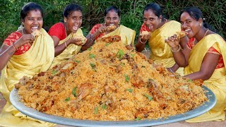 HYDERABADI CHICKEN BIRYANI  World Famous Hyderabadi CHICKEN DUM BIRYANI  Amazing Indian Food  VB [upl. by Henryk]