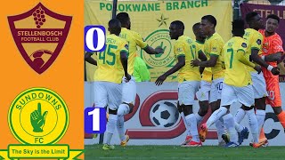 Stellenbosch fc vs Mamelodi Sundowns Highlights Dstv Premiership 20232024 [upl. by Niwrehs167]