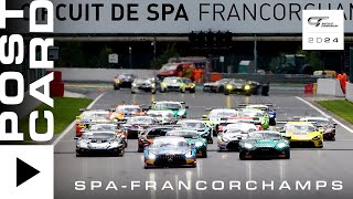 POSTCARD  SpaFrancorchamps  British GT 2024 [upl. by Lathrop]