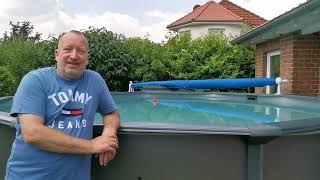 Test Poolroboter Steinbach Poolrunner Battery Basic 20 [upl. by Thibault]