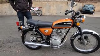 1974 Honda CB125S [upl. by Ennyleuqcaj]