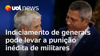 Plano de golpe Indiciamento de generais pode levar a punição inédita de militares [upl. by Romain746]