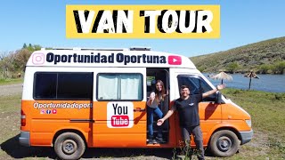 🚐 VAN TOUR 🫣 Te mostramos nuestra SPRINTER 310 MOTORHOME por dentro 😍 De Ushuaia a Alaska 🌎 [upl. by Nnylidnarb501]