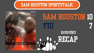 Sam Houston SportsTalk Pod 27 Sam Houston vs FIU Recap [upl. by Leena164]