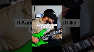 Karina Up Guitar Flip  Full ver on yt karina up aespa guitar kpop [upl. by Tsirc]