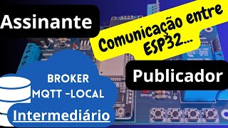 Internet das Coisas Conectando Módulos usando Broker local [upl. by Attehcram456]