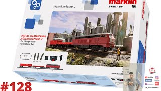 128 marklin 29060 digital coffret de démarrage train électrique modelisme ferroviaire réseau HO [upl. by Airetnohs]