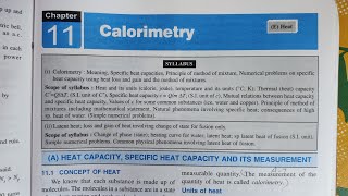 CALORIMETRY CLASS 10 ICSE CHAPTER 11 EXERCISE 11 A [upl. by Anayet729]