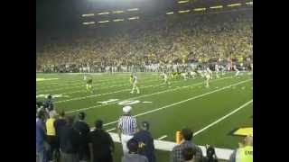 Michigan vs Notre Dame 2011  Final Touchdown [upl. by Mokas493]