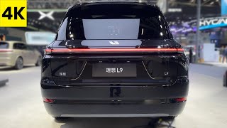 Li Auto L9 SUV Black indepth Walkaround [upl. by Attenohs]