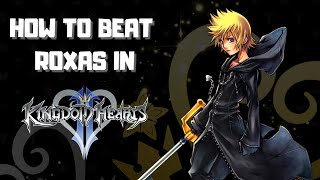 Kingdom Hearts 2 Data Roxas Boss Fight PS3 1080p [upl. by Avehsile]