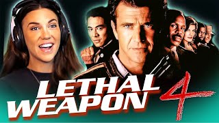 LETHAL WEAPON 4 1998 Movie Reaction wCoby FIRST TIME WATCHING [upl. by Toulon]