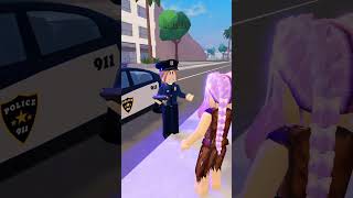 FAKİR KIZI HAPSE ATMAK İSTİYOR roblox brookavenrp viral trend shorts viralvideos [upl. by Hallett]