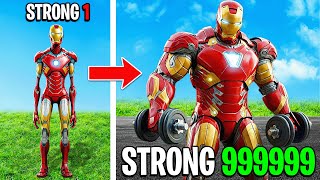 Weakest To STRONGEST IRONMAN In GTA 5 [upl. by Ariahay]