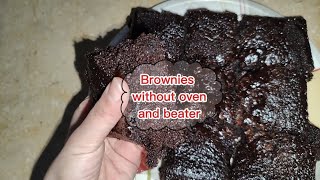 Brownies Recipe with silly Chilly  Brownies without oven and beater with silly Chilly [upl. by Otsedom]