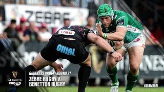 Guinness PRO14 Round 21 Highlights Zebre Rugby v Benetton Rugby [upl. by Sherilyn]