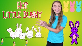 Hop Little Bunny  Silly Miss Lily Kids Songs  Songs for Toddlers [upl. by Odiug9]