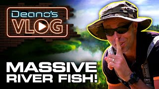 Catching GIANT river fish  Deanos Vlog [upl. by Walston]