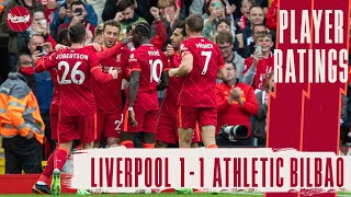 Diogo Jota Back On the Scoresheet  Liverpool 11 Athletic Bilbao  Player Ratings LIVE [upl. by Kenney]