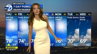 Brianna Ruffalo ❤️‍🔥 1080p HD abc7news weather forecast viral teamjake [upl. by Uwkuhceki]