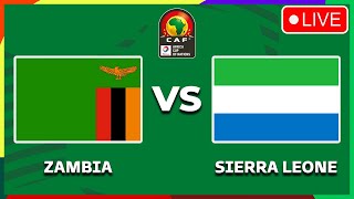 ZAMBIA vs SIERRA LEONE Africa Cup Of Nations Qualifiers 2025 Preview Predictions amp Head to head [upl. by Edyak]