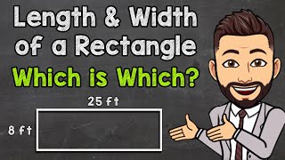 Length and Width of a Rectangle  Which is Length and Which is Width [upl. by Anerbas]