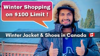 Winter Shopping on 100 Budget in Canada 🇨🇦 [upl. by Melton]