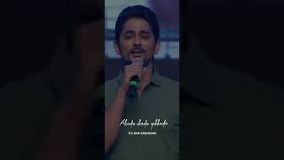 Apudo ipudo yepudo song whatsapp statusbomarillu Movie Siddharth singing at mahasamudram event [upl. by Ezeerb]