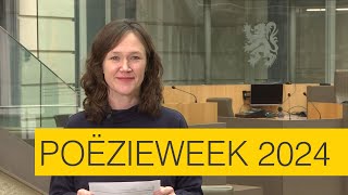 Poëzieweek 2024 Hannelore Goeman [upl. by Kleiman]